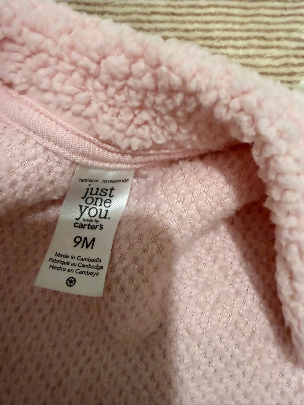 Carter's Soft Pink Sherpa Vest for Kids